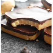 Low Carb Chocolate Peanut Butter Bars